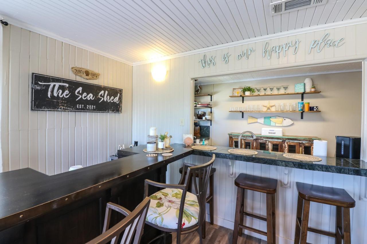 One-Of-A-Kind Beach Home With Lounge Bar Game Room Galveston Exterior photo