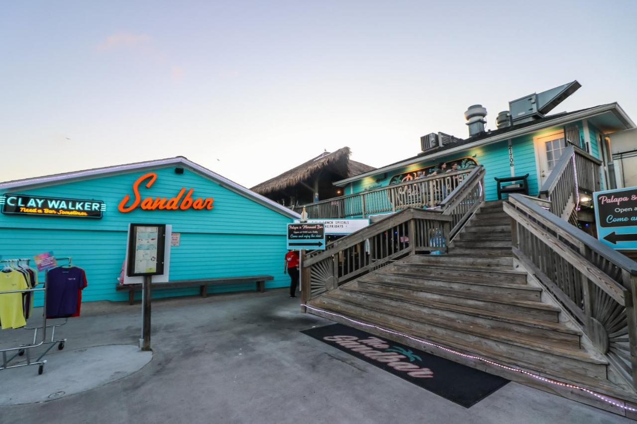 One-Of-A-Kind Beach Home With Lounge Bar Game Room Galveston Exterior photo